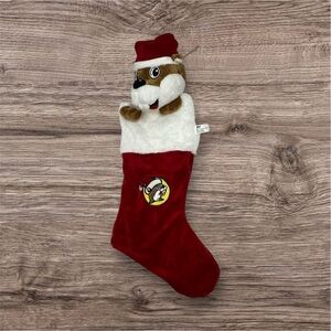 🎅 2022 BUC-EE'S SANTA BUCEE Beaver Plush Head Christmas Stocking Removable Head